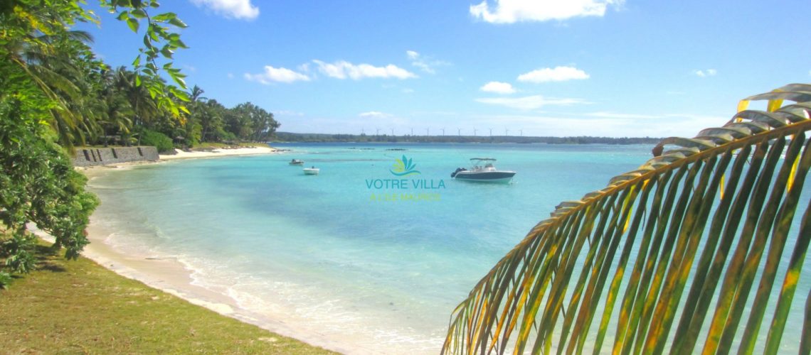 Azur-Ile Maurice-vue plage de gauche