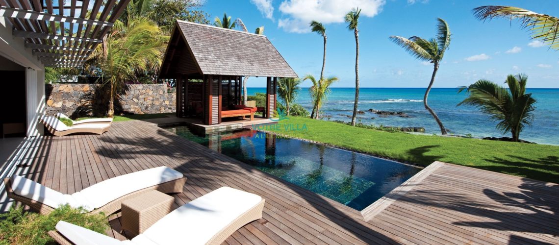 Villa Sentosa-Mauritius-pool view