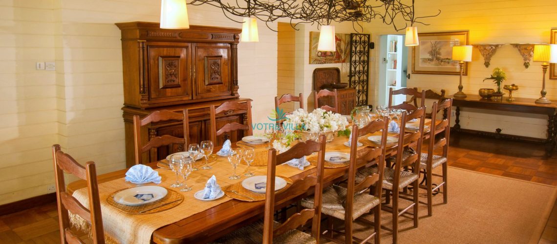 Créolia-Ile Maurice-salle a manger