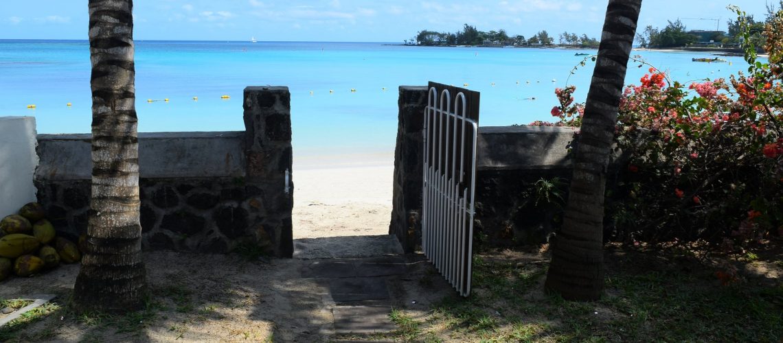 Case Paradis-ile-Maurice-accès à la plage