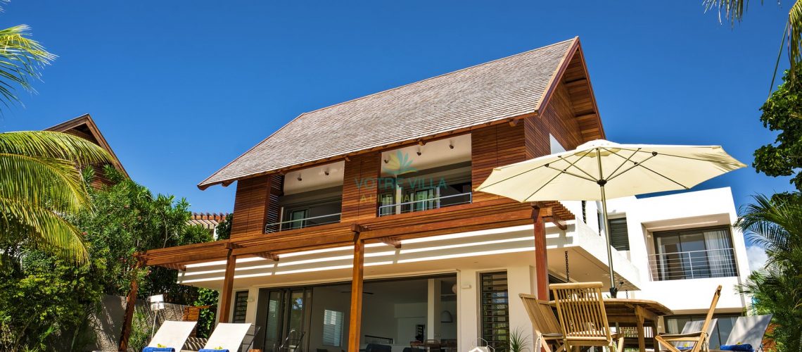Villa_Bleue d´Azur_Mauritius- vue de face