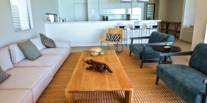 Villa_Azur_Mauritius- vue salon et cuisine